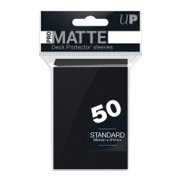 Pro-Matte Standard apsauginės kortų įmautės juodos 50 vnt. Ultra Pro